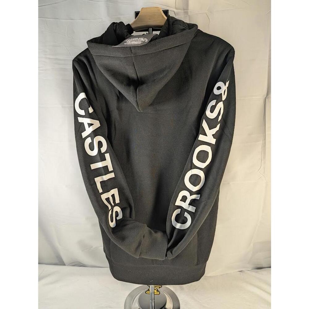 Crooks & Castles Skullbunny Hoodie & Sweatpants Set Black Green Graphic NWT L - Picture 9 of 14